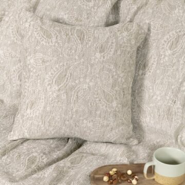 Διακοσμητική Μαξιλαροθήκη 45x45 - Flow Beige