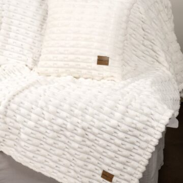 Διακοσμητική Μαξιλαροθήκη 45x45 - Savara Ivory