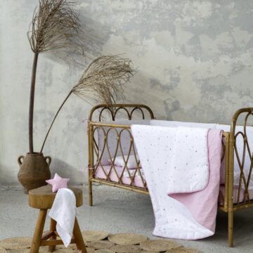 Κουβερλί Κούνιας 100x140 Nene - Pink
