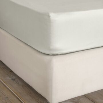Σεντόνι Γίγας με Λάστιχο Superior Satin - Fog Beige