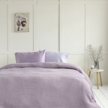 Κουβέρτα 240x260 Comfy - Warm Lilac