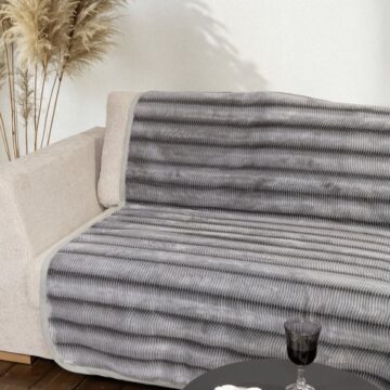 Ριχτάρι Αντιολισθητικό 180x250 - Lunetta Light Gray