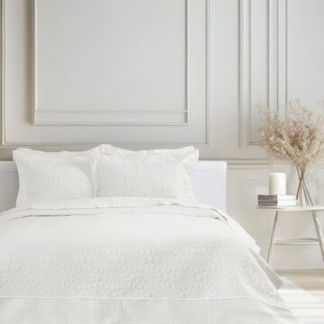 Σετ Κουβερλί 240x260 - Calla Ivory