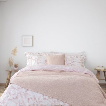 Κουβέρτα Υπέρδιπλη 220x240 - Nuve Powder Pink
