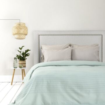 Κουβέρτα Υπέρδιπλη 220x240 - Dune Minty Blue