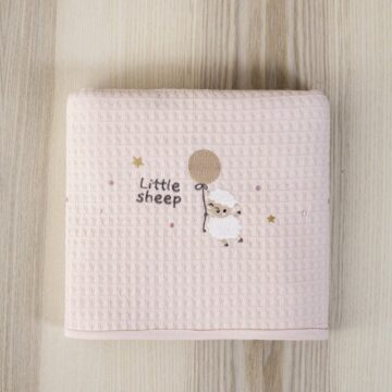 Κουβέρτα Πικέ 110x140 - Little Sheep