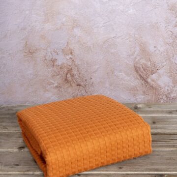 Κουβέρτα Υπέρδιπλη 220x240 Habit - Deep Orange