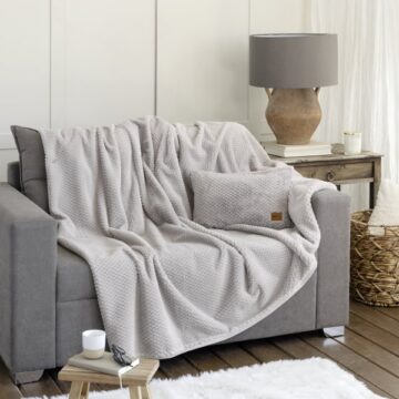 Ριχτάρι Αντιολισθητικό 180x300 - Snuggle Light Gray