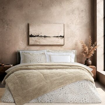 Κουβέρτα/Πάπλωμα Μονό 160x240 - Peblo Light Beige